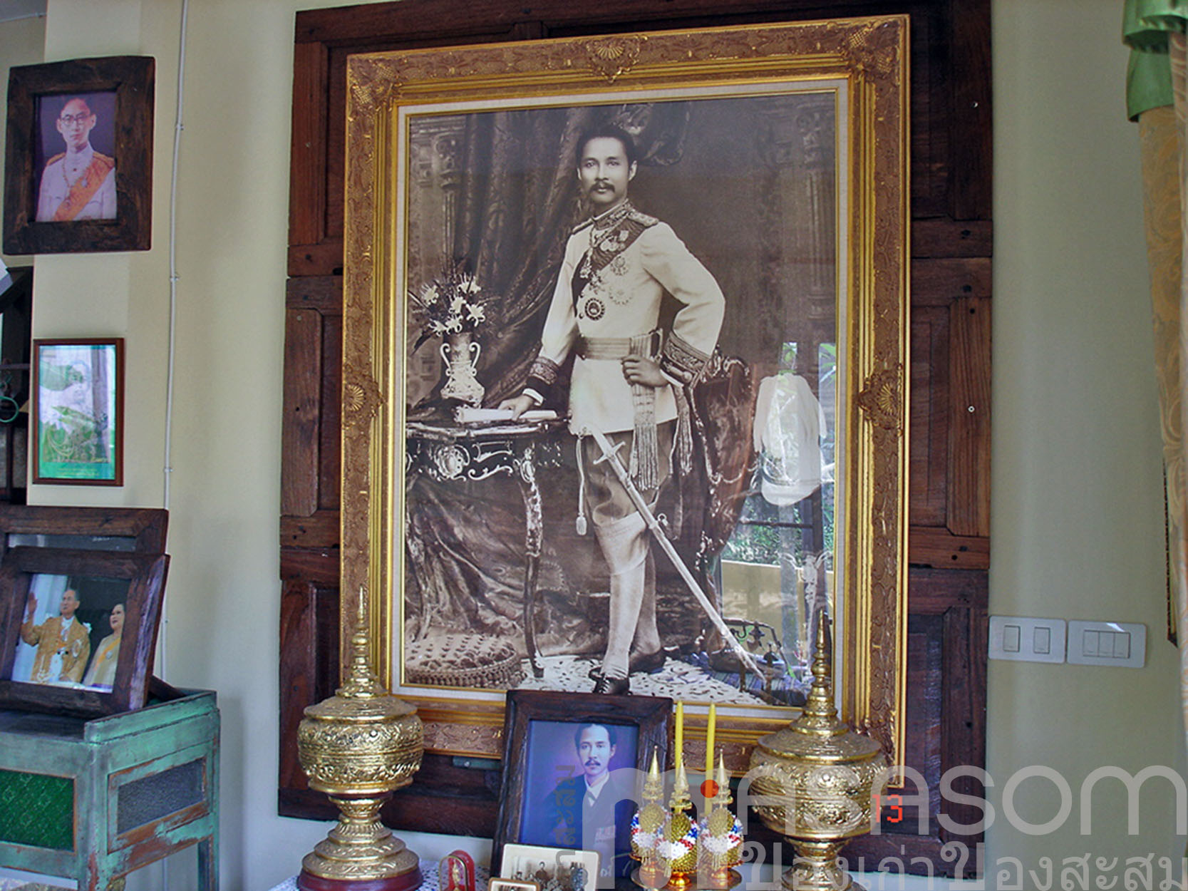 พระบรมฉายาลักษณ์ ร.5 ในกรอบ