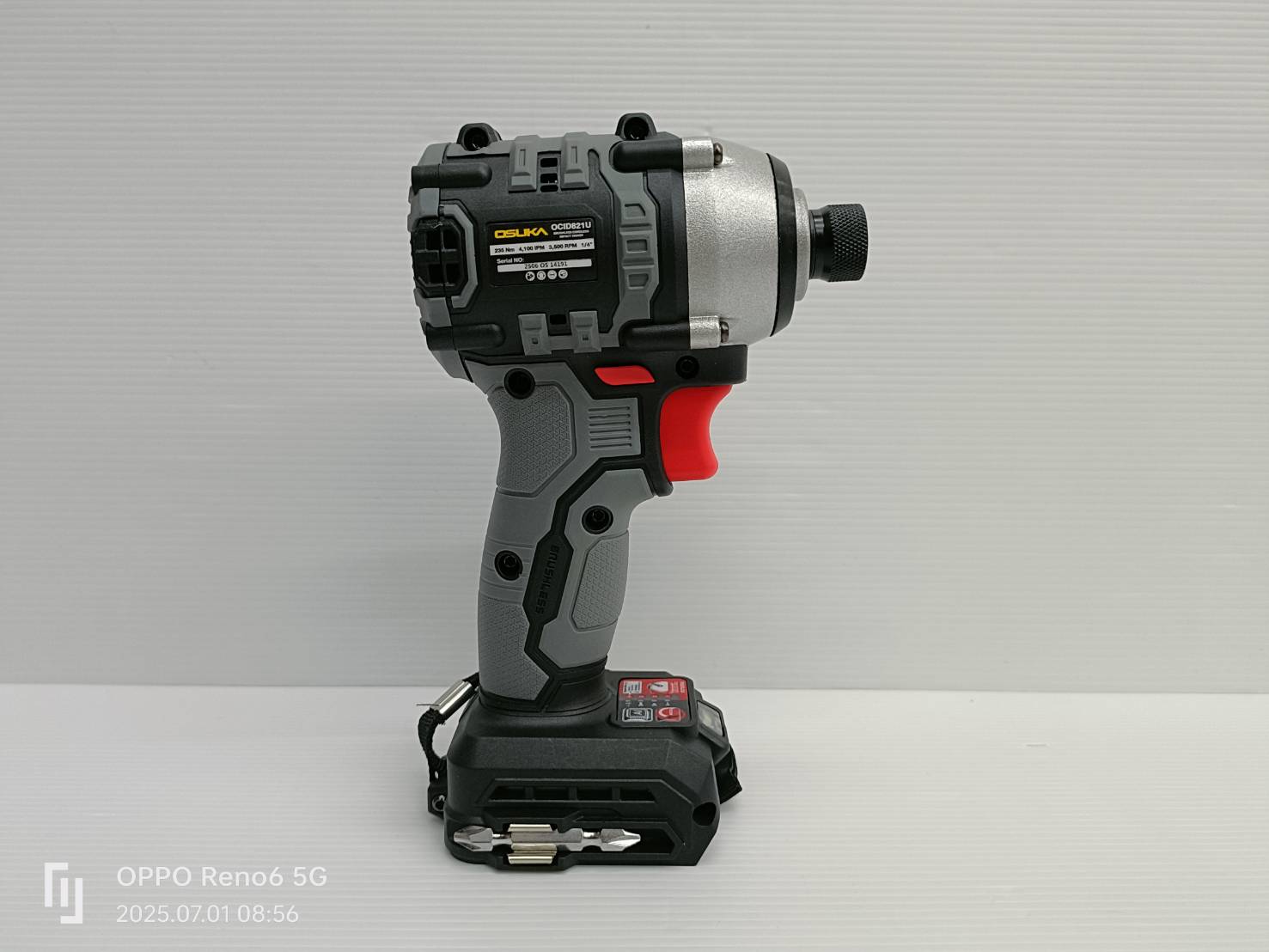 ไขควงกระแทกไร้สาย 20V OCID821U-D1 OSUKA รุ่นใหม่ กล่องแบบใหม่