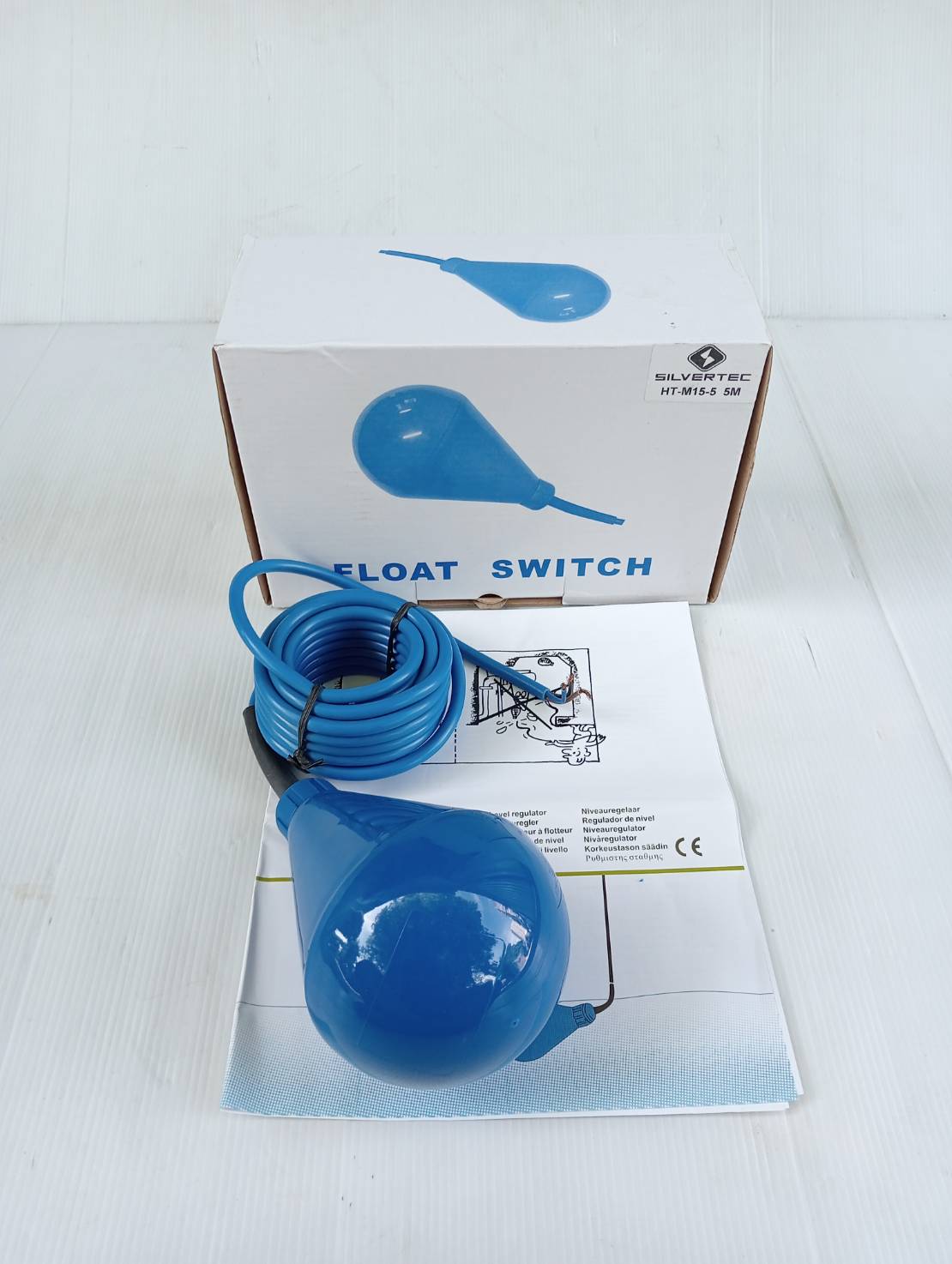 สวิทซ์ลูกลอยไฟฟ้า5M HT-M15-5 SILVERTEC