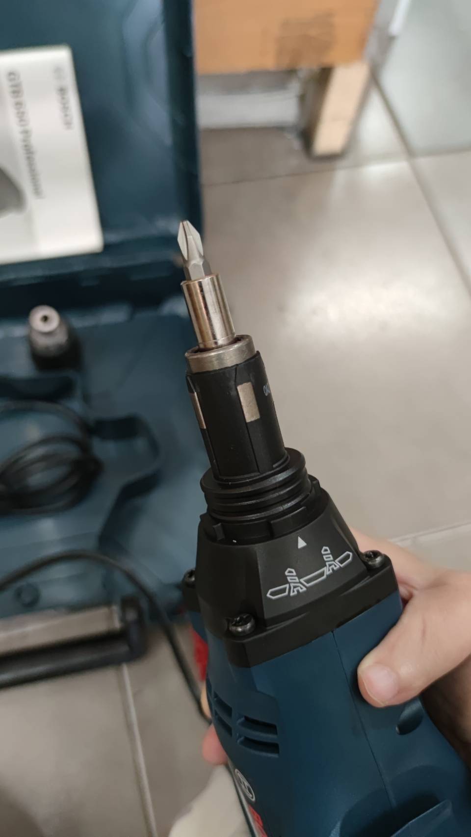 ไขควงสำหรับผนังยิปซัม GTB650 BOSCH