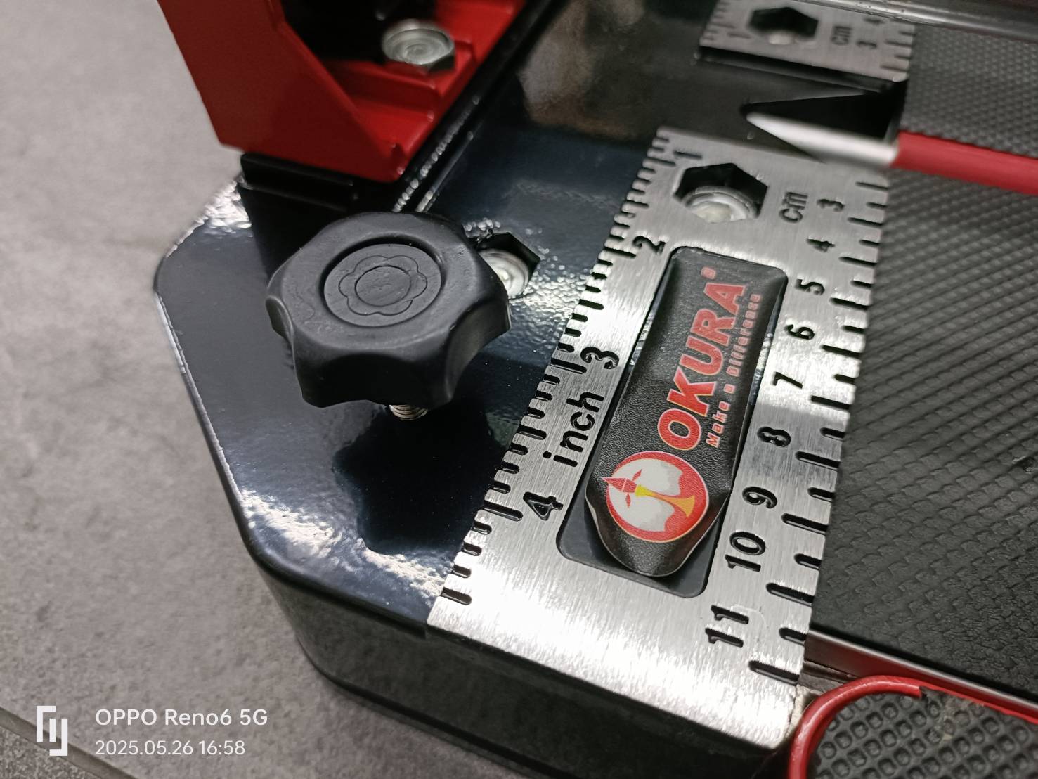 แท่นตัดกระเบื้อง24" D-OK-TC24P OKURA มีเลเซอร์