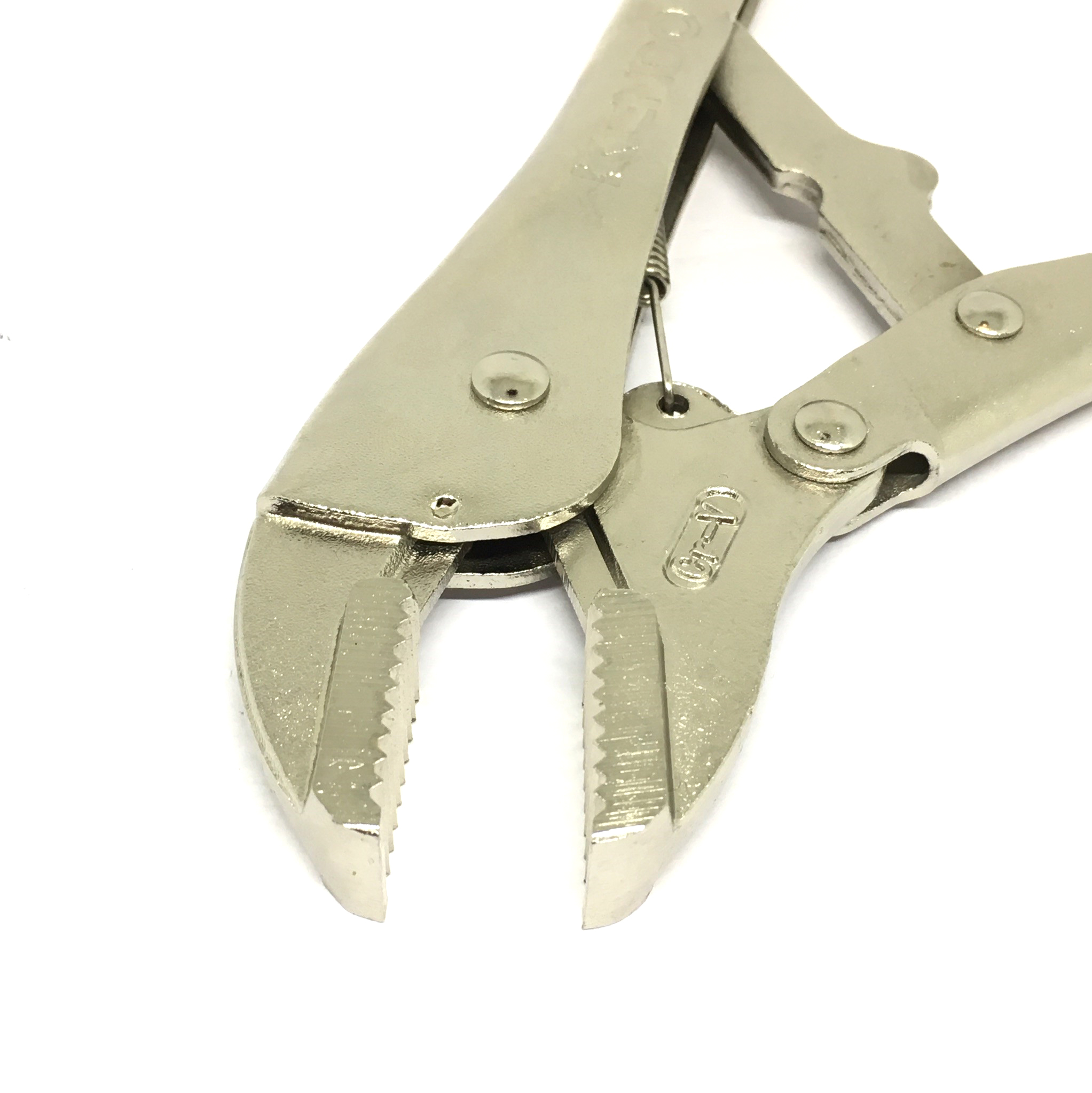 KENDO KD-11610 คีมล็อคปากตรง 250mm. 10" เกรด Cr-V แท้