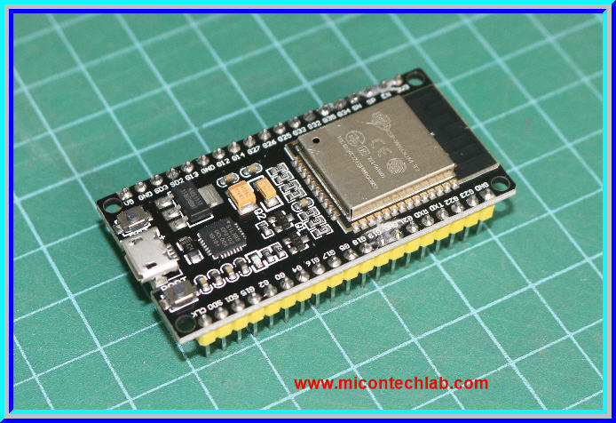 1x แผงวงจร ESP32 แบบ 38 ขา NodeMCU WiFi Bluetooth IOT