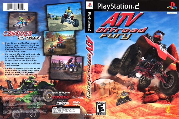 ATV OFFROAD FURY 1 [US : DVD5 1 Disc]