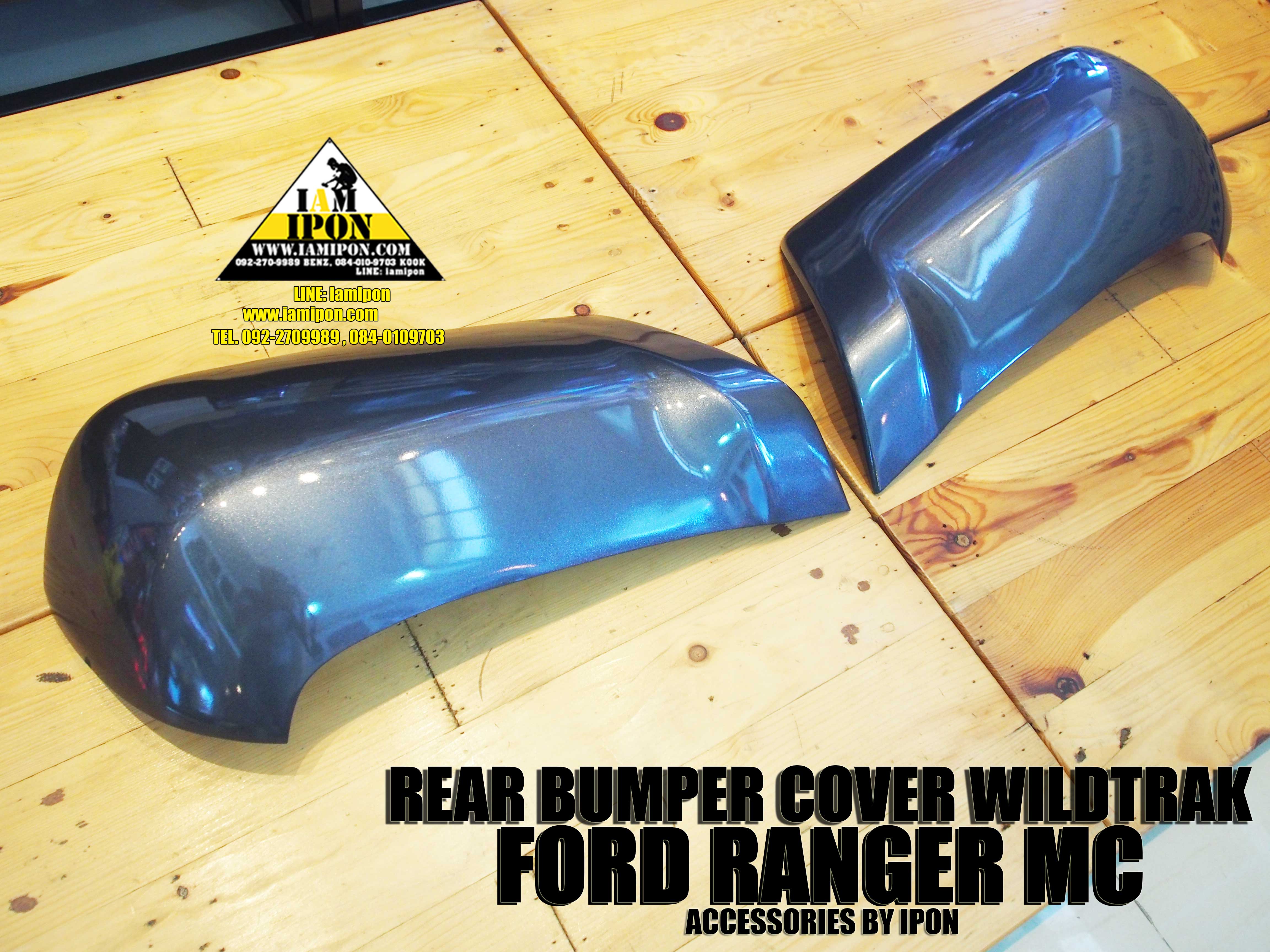 REAR BUMPER COVER FORD RANGER MC WILDTRAK ครอบกันชนท้ายไวลด์แทรคฟอร์ดเรนเจอร์ MC