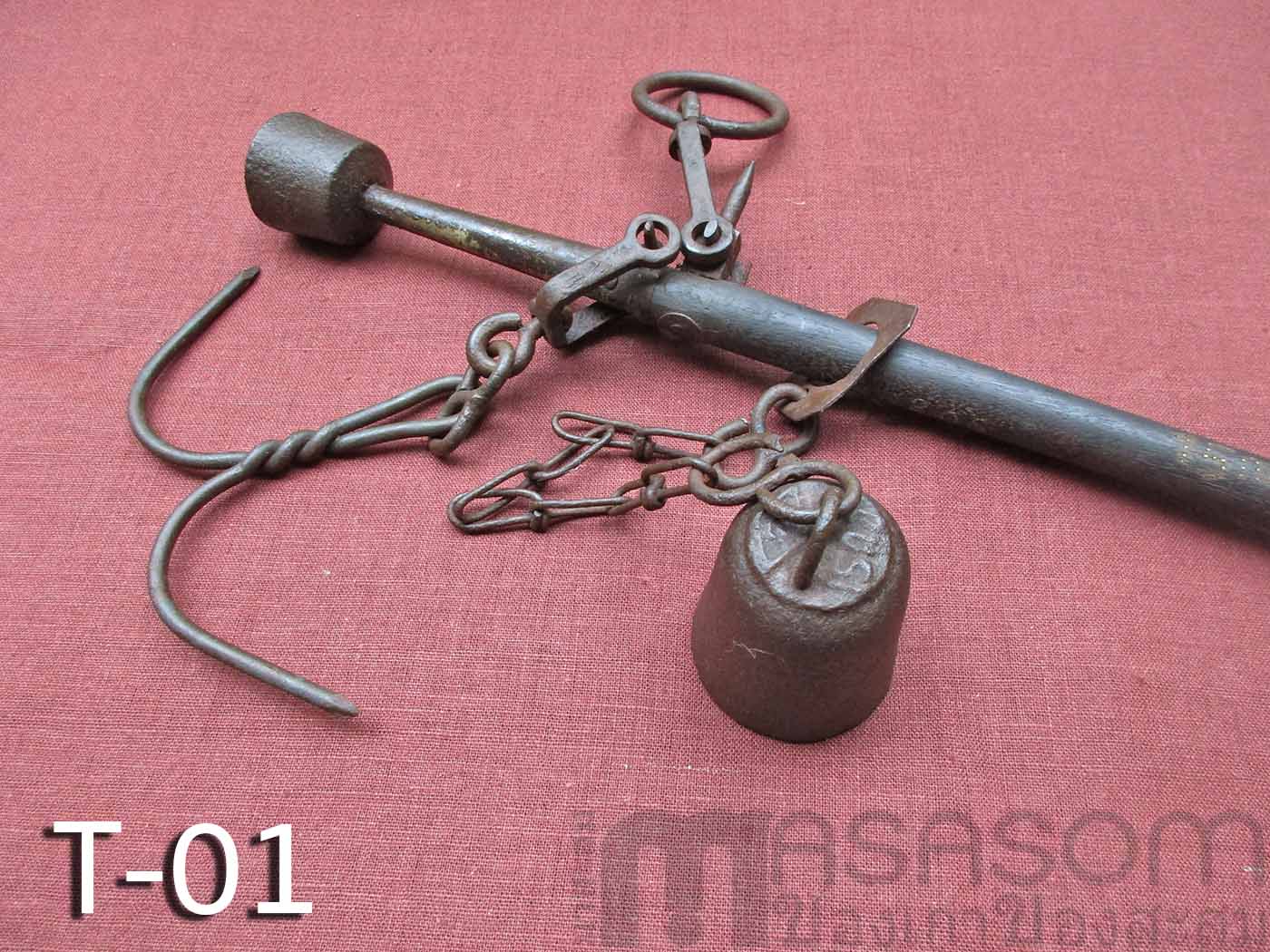 ตาชั่งแขวนโบราณขนาด 15 กิโลกรัม