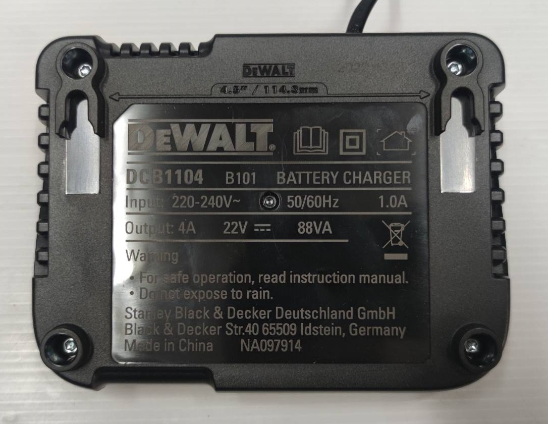 แท่นชาร์จ12-20V DCB1104 DEWALT