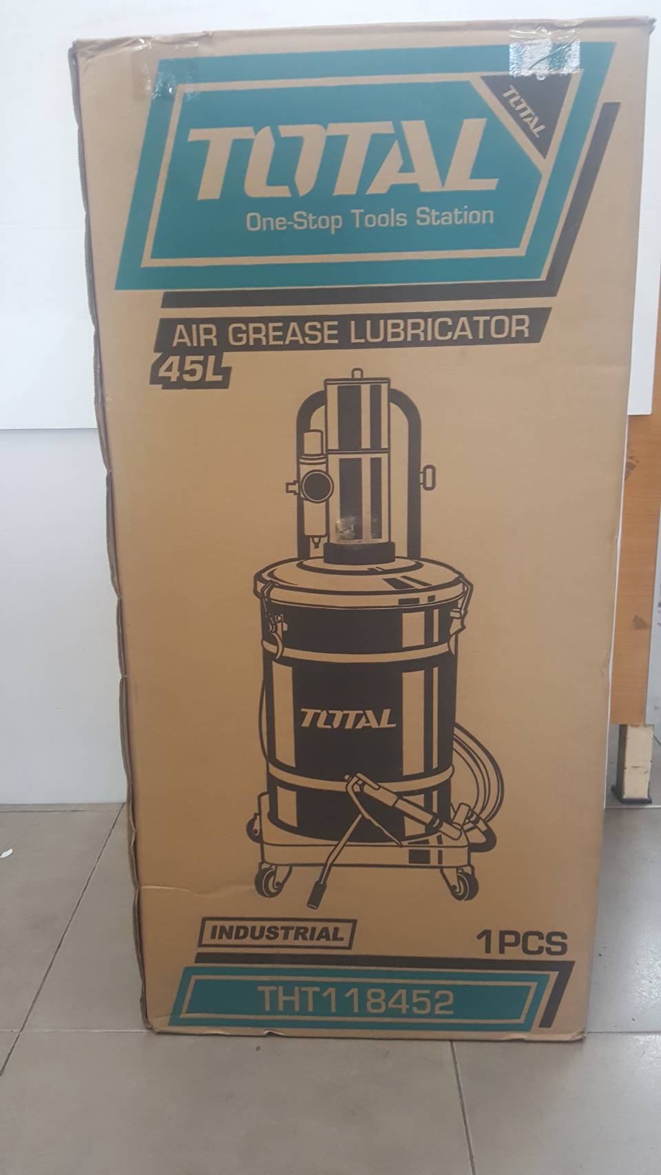 ถังอัดจารบี45ลิตร THT118452 TOTAL