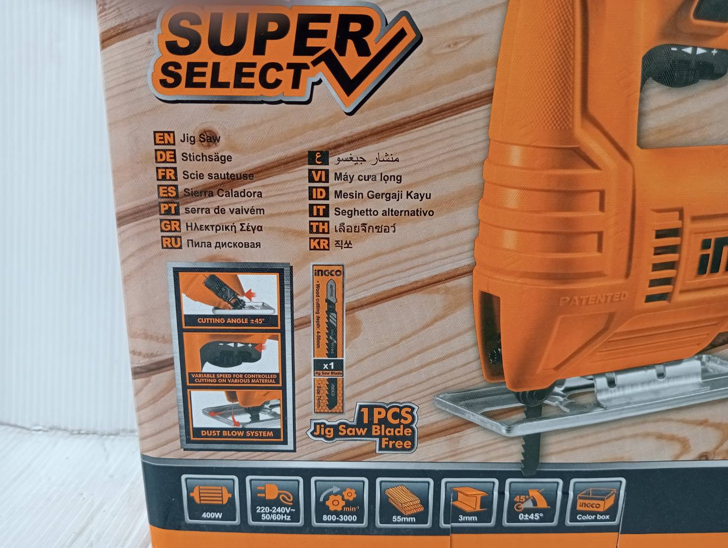 จิกซอ JS400285 INGCO