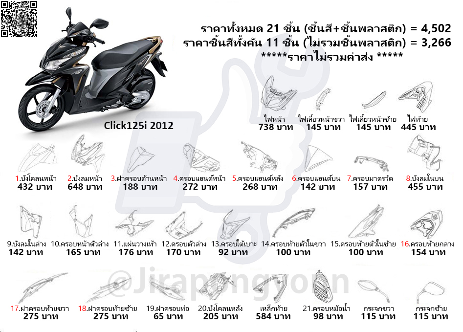 ชุดสี Click125i (2012)