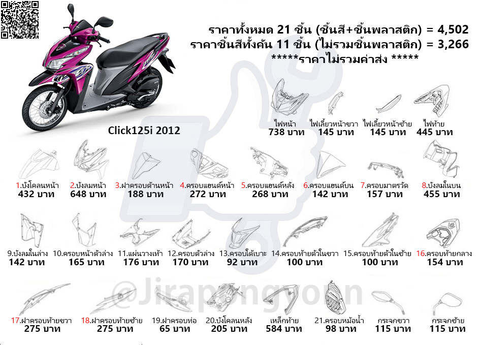 ชุดสี Click125i (2012)