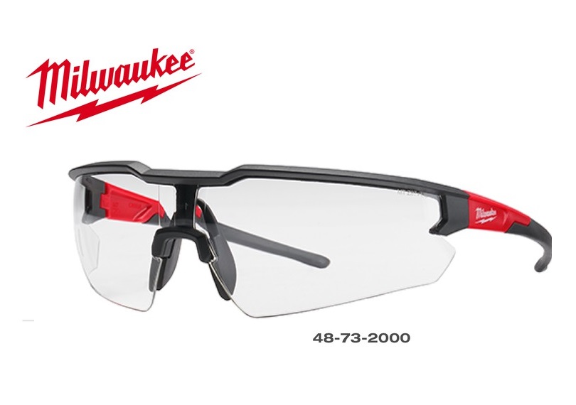 Milwaukee แว่นตาเซฟตี้ เลนส์ใส 48-73-2000A