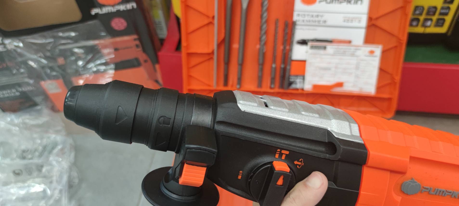 สว่านโรตารี่3ระบบ PTT2-26DFV PUMPKIN