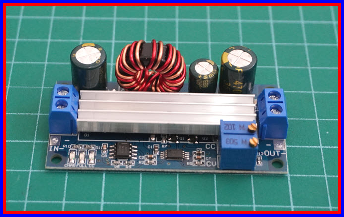 1x สเตปอัพ สเตปดาวน์ CC CV 3A 35W Buck Boost