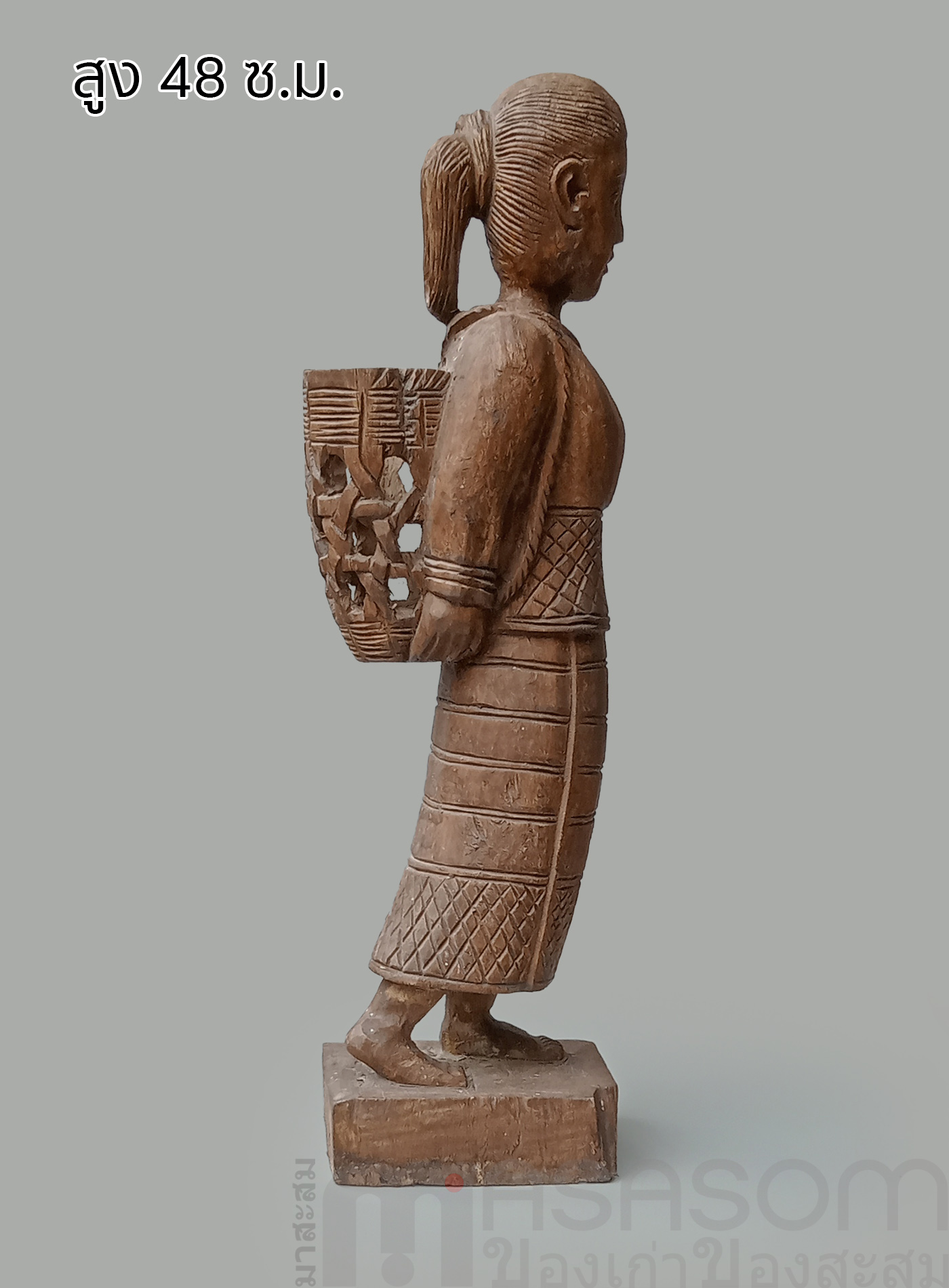 ตุ๊กตาไม้แกะสลักรูปชนเผ่า