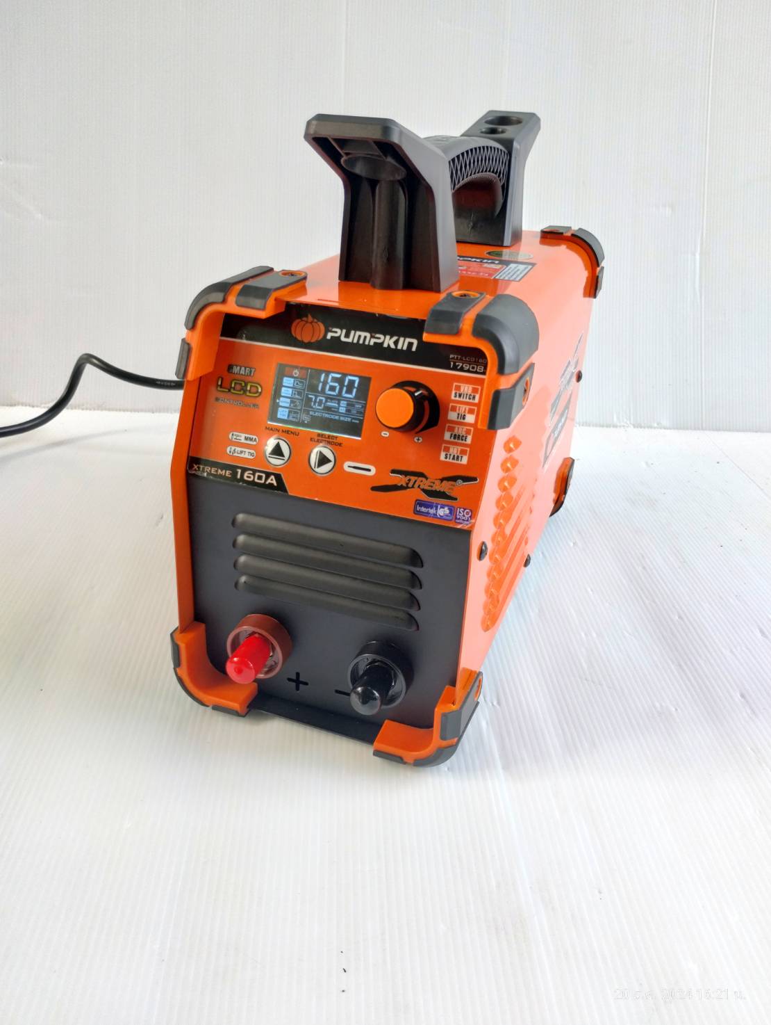 ตู้เชื่อมระบบ DIGITAL หน้าจอ LCD IGBT รุ่น XTREME160A PUMPKIN