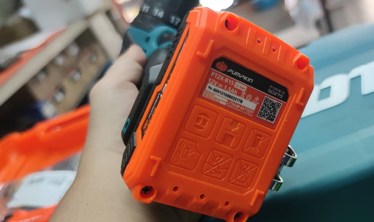 สว่านกระแทก12V XT-10IDB PUMPKIN #50273