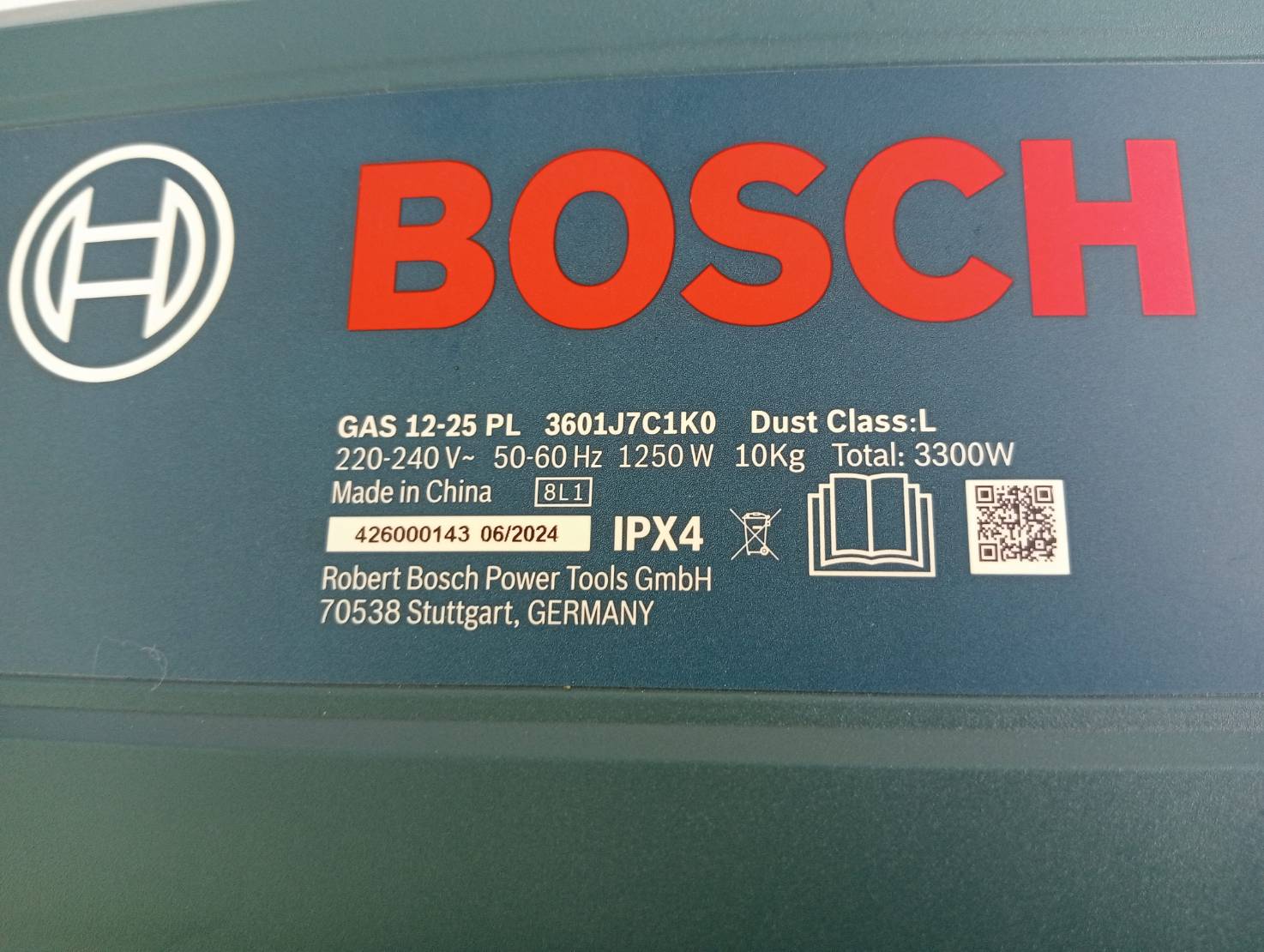 เครื่องดูดฝุ่น GAS12-25PL BOSCH