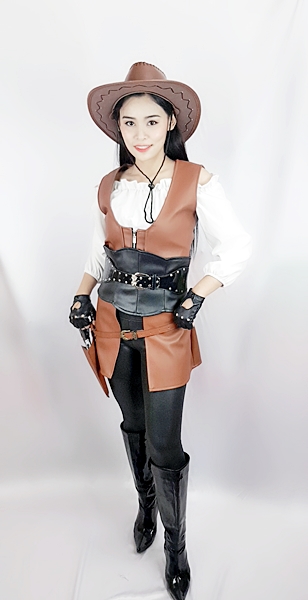 ชุดคาวเกิลร์ คาวบอยหญิง