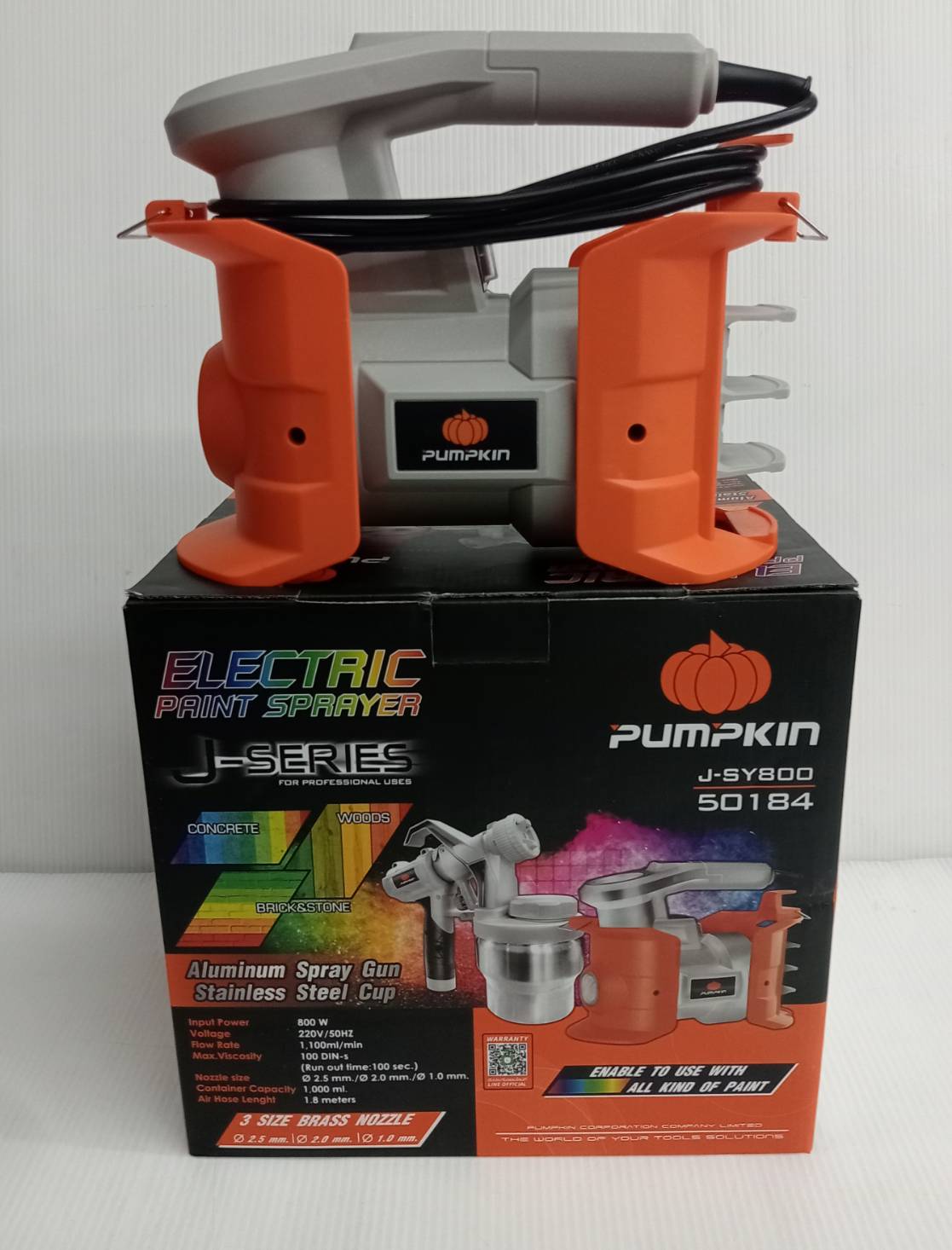 กาพ่นสีไฟฟ้า J-SY800 PUMPKIN #50184