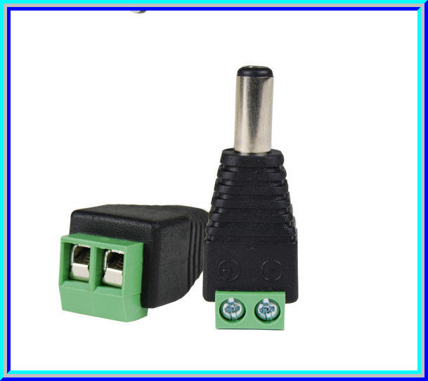 1x ดีซีแจ๊คตัวผู้ 5.5x2.1 mm แบบสกรูขัน (DC Jack)