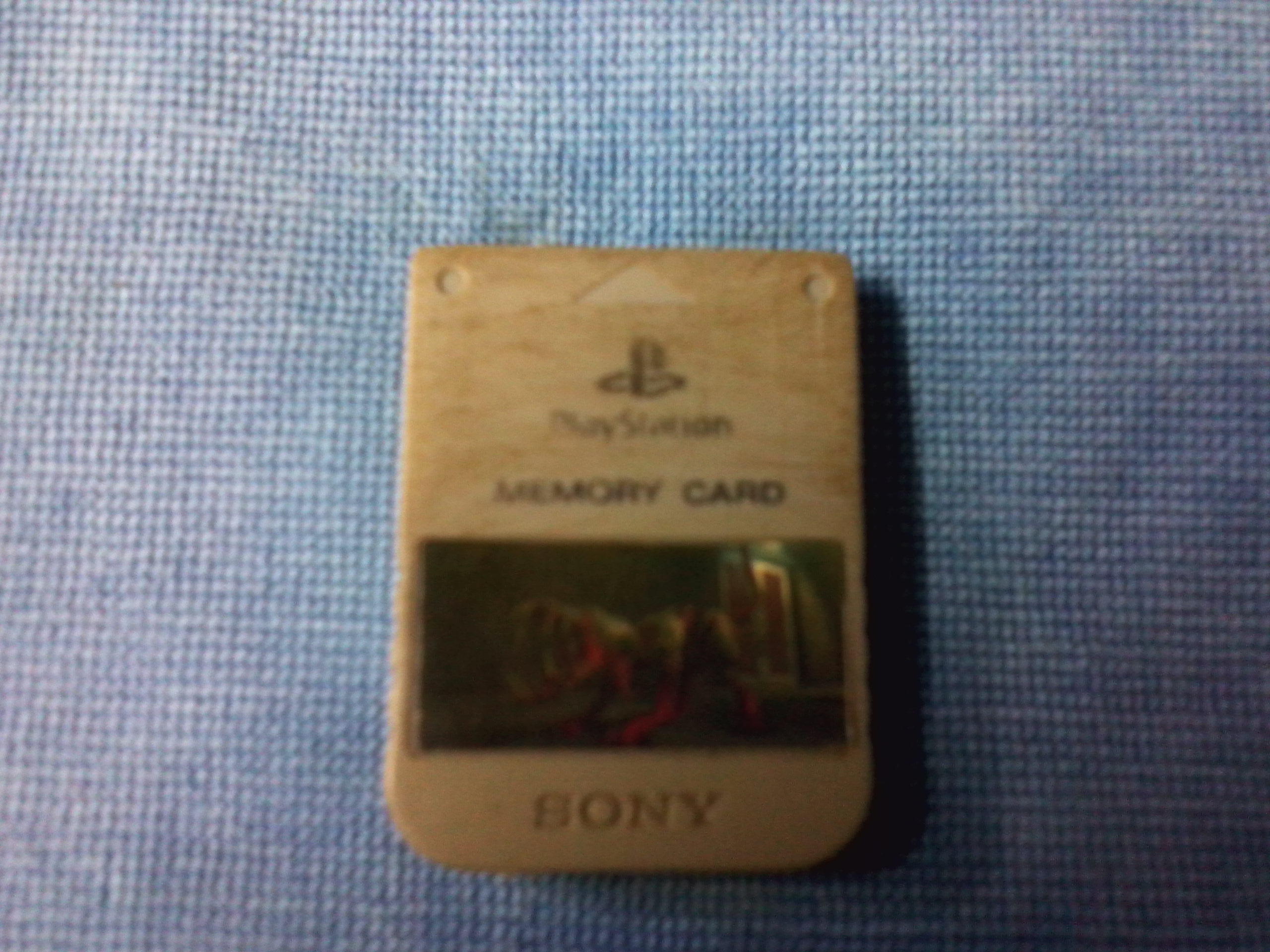 PS1 MEMORY CARD (15 BLOCKS, ตลับก๊อป, มือสอง)