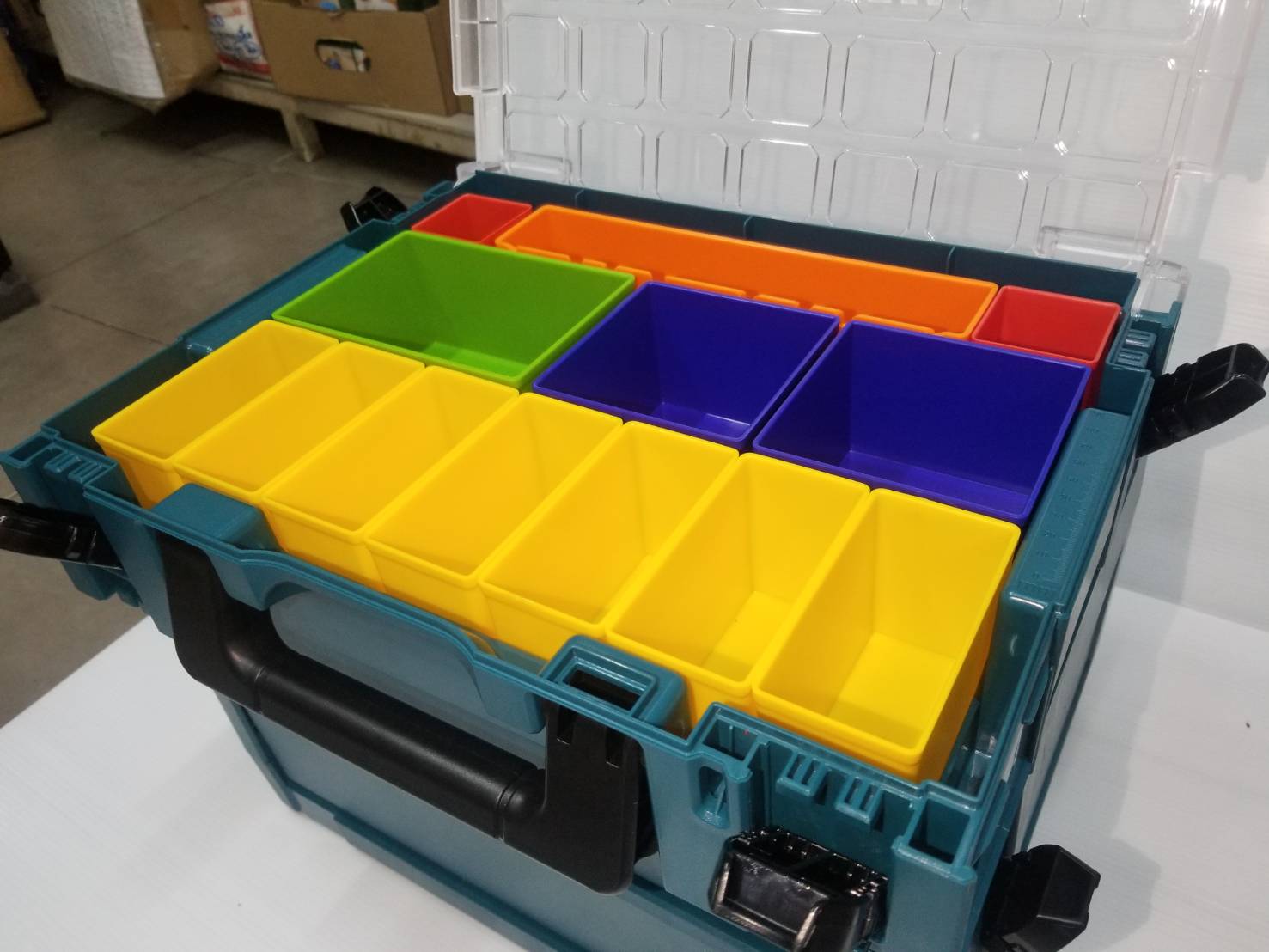 ช่องใส่เครื่องมือ13ชิ้น สำหรับกล่อง MAKPAC Type1MAKITA P-83652
