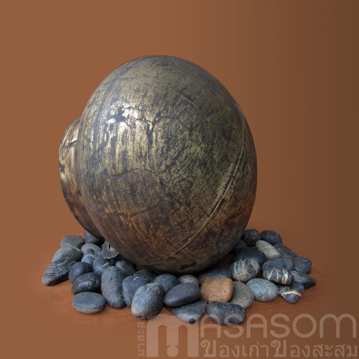 หม้อทองเหลืองโบราณ1