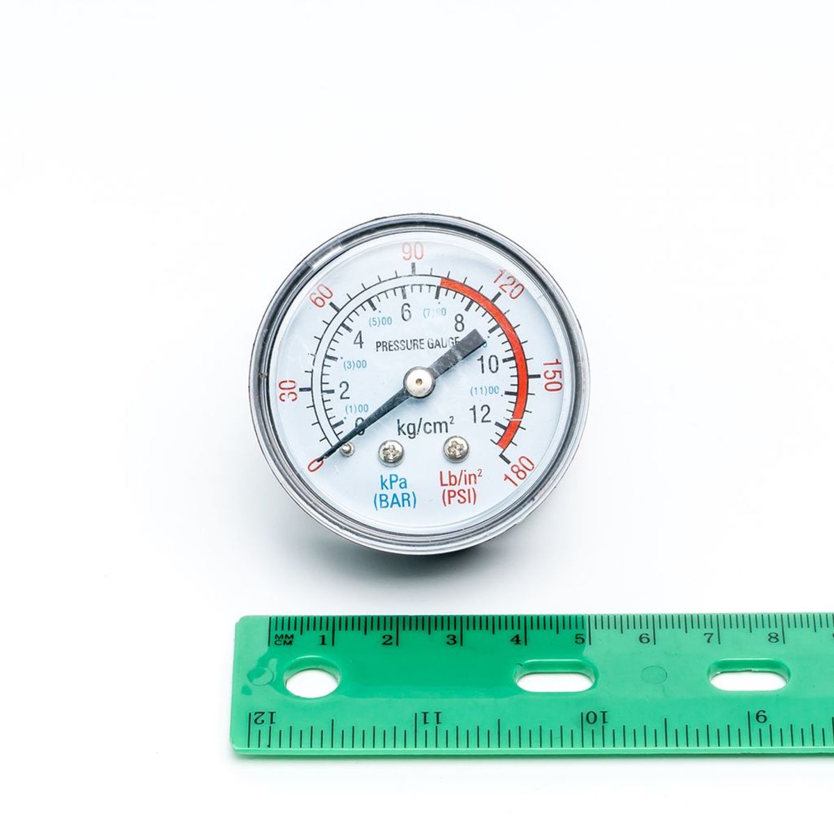 เกจ์วัดลม50มม. ปั้มลมออยฟรี เกลียว1/4