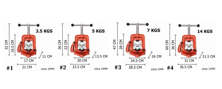 ปากกาจับแป๊ปน้ำตั้งโต๊ะ #4 OKURA
