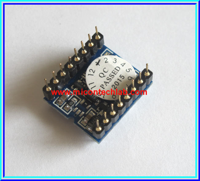 1x WTV020M01 U-disk audio voice sound player Micro SD Card module