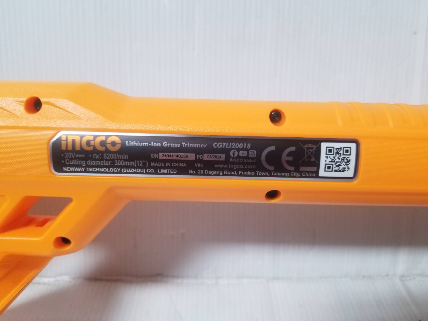 คอมโบ้เล็มหญ้า+เป่าลม COSLI240203 INGCO