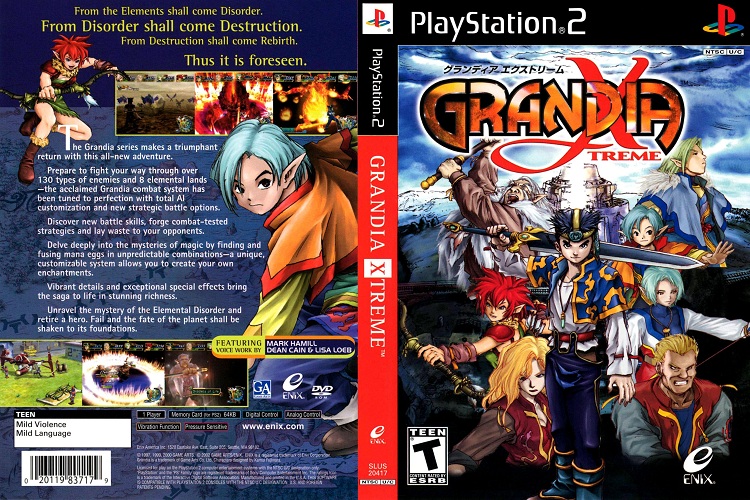 GRANDIA XTREME [US : DVD5 1 Disc]