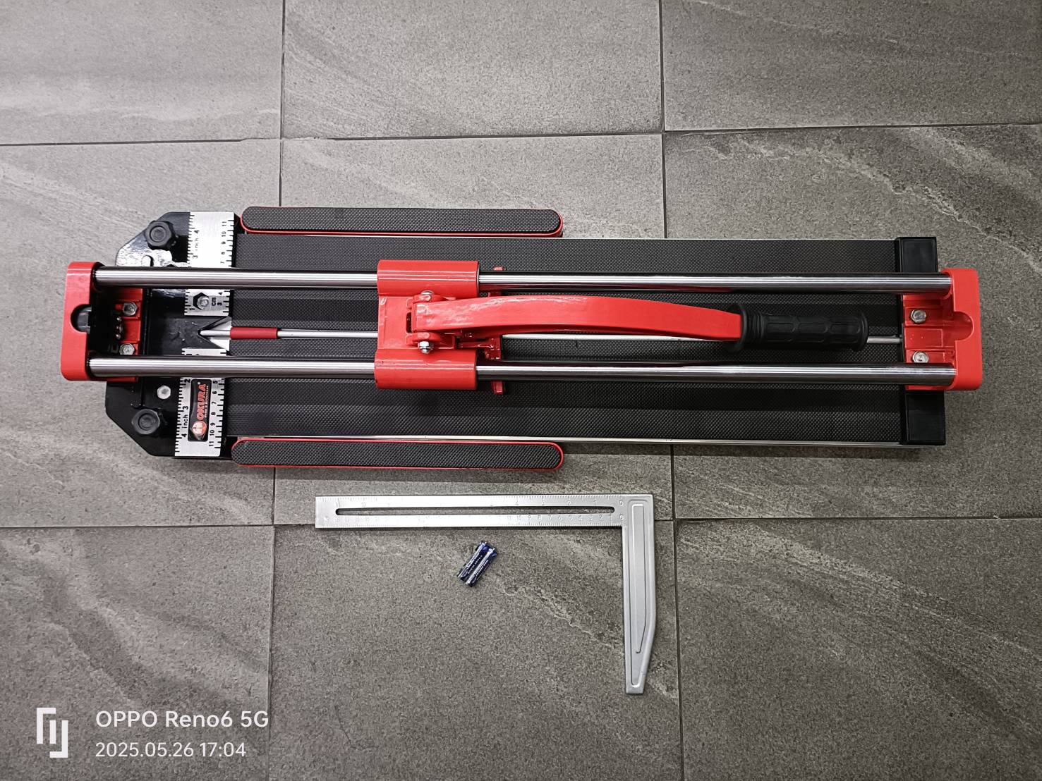 แท่นตัดกระเบื้อง24" D-OK-TC24P OKURA มีเลเซอร์