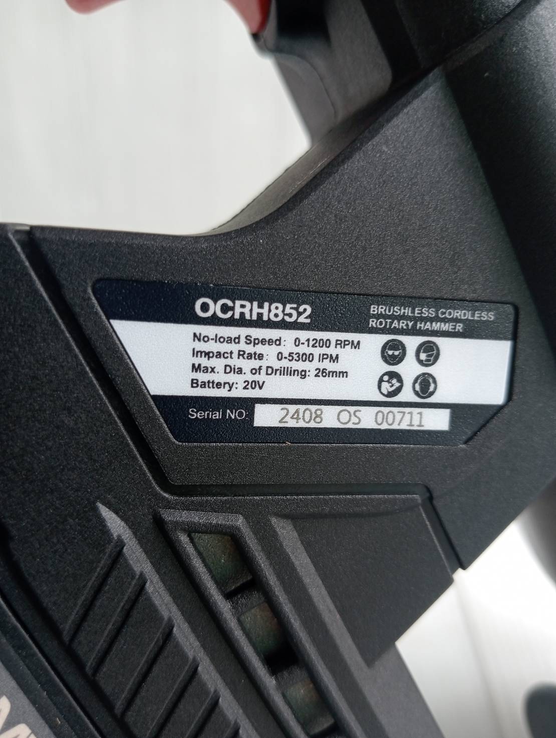 สว่านโรตารี่ไร้สาย 20V OCRH852-M1 OSUKA