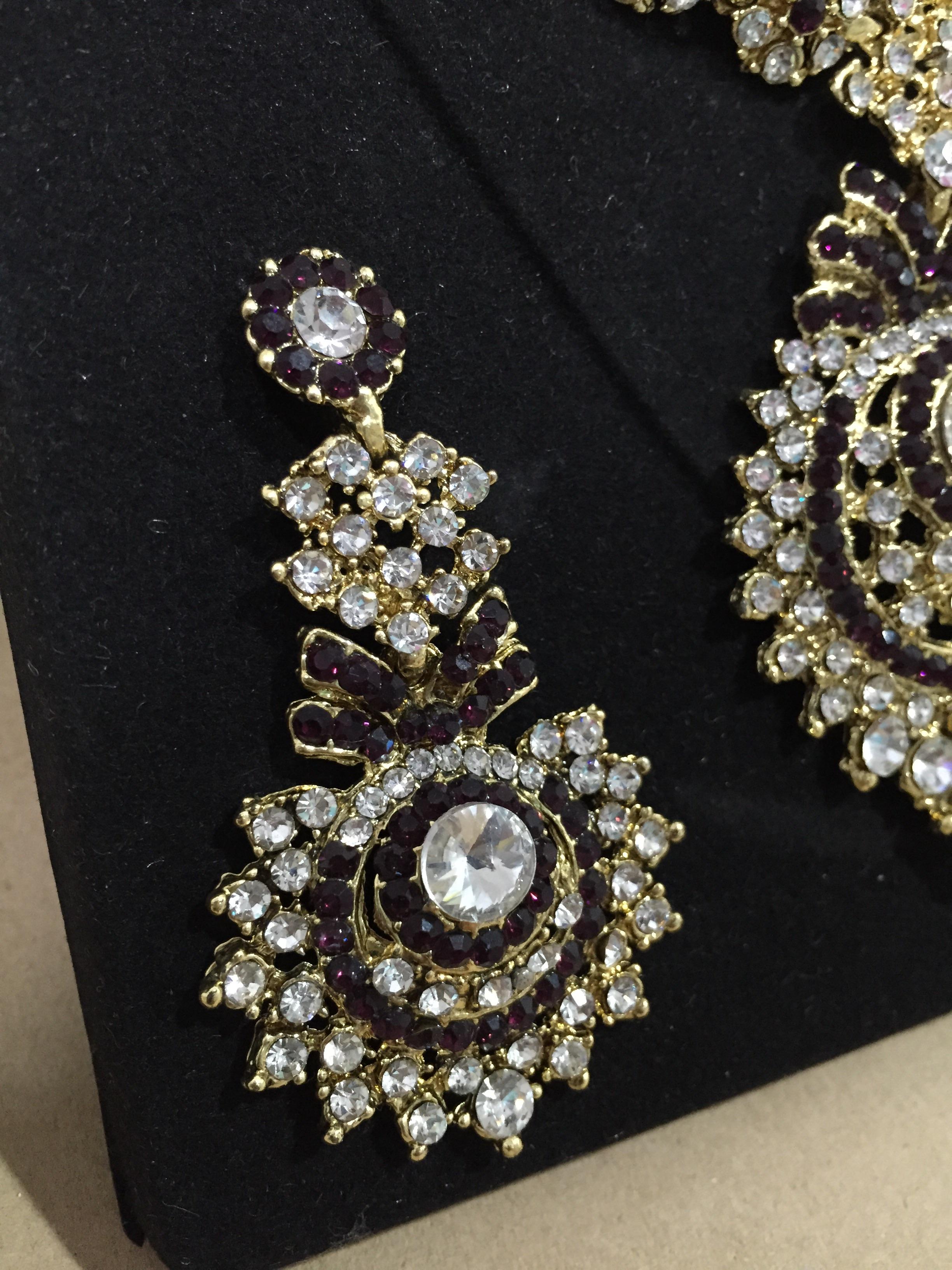 (พร้อมส่ง) เครื่องประดับอินเดีย 001