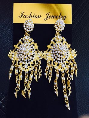 (พร้อมส่ง) ต่างหูนครแบบหนีบ