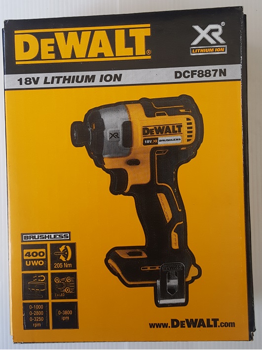 ไขควงกระแทกไร้สาย18V DCF887N DEWALT
