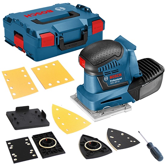 ขัดกระดาษทรายมัลติไร้สาย GSS18V-10 BOSCH SOLO