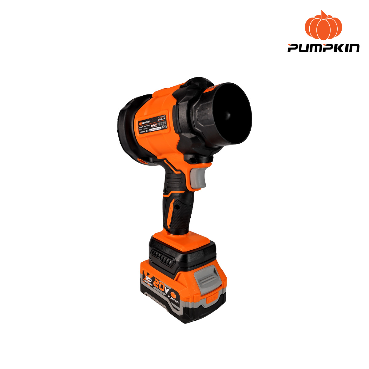 เครื่องเป่าลมมือถือ20V พัดลมเทอร์โบ INF-104HBB-401K-X20 PUMPKIN 50475