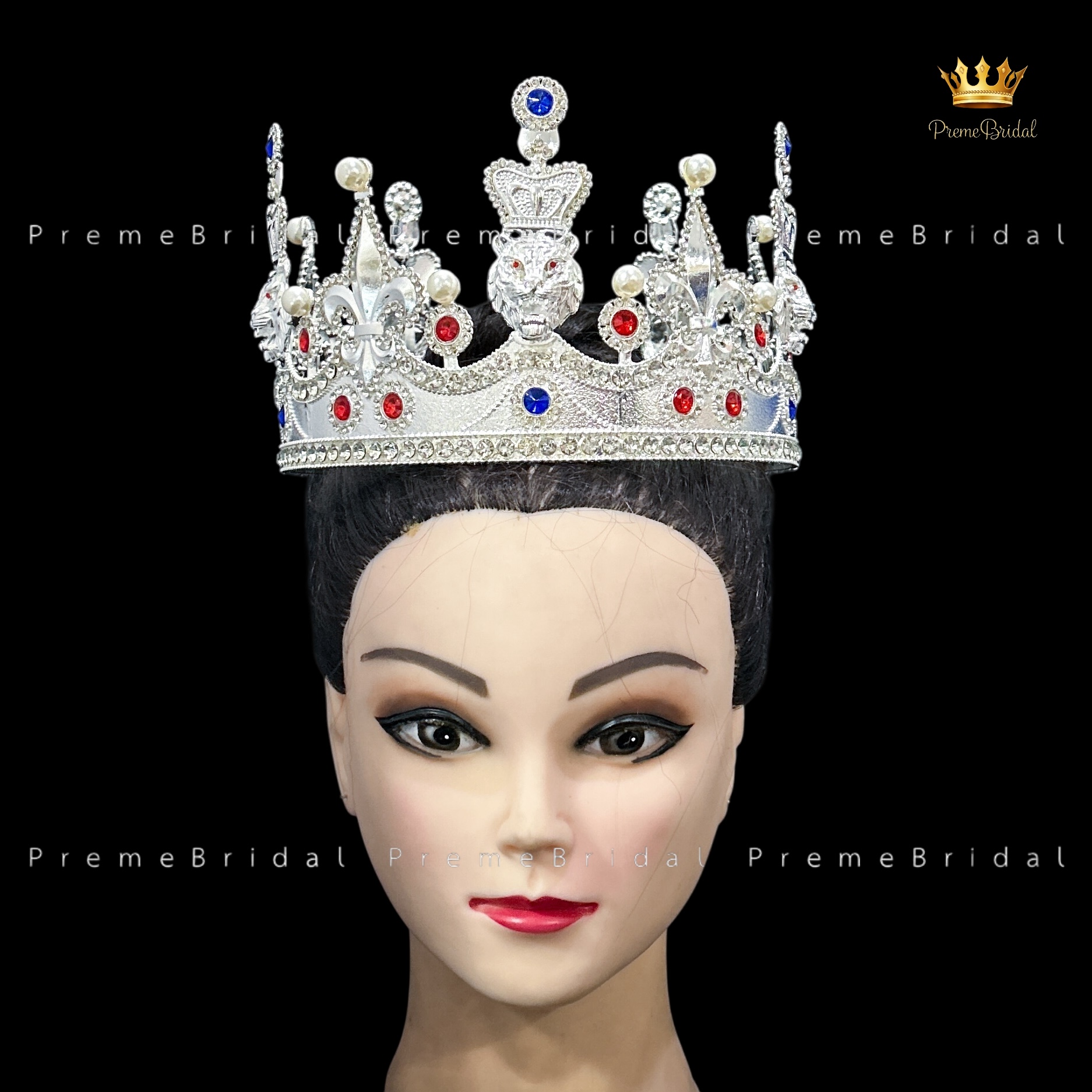 (พร้อมส่ง) มงกุฏผู้ชาย 107 สีเงิน งานเจ้าชาย งานพระราชา การประกวด สินค้าพร้อมส่ง ไม่ต้องรอนาน งานพรีเมี่ยม ส่งด่วนจาก จ.อุบลราชธานี