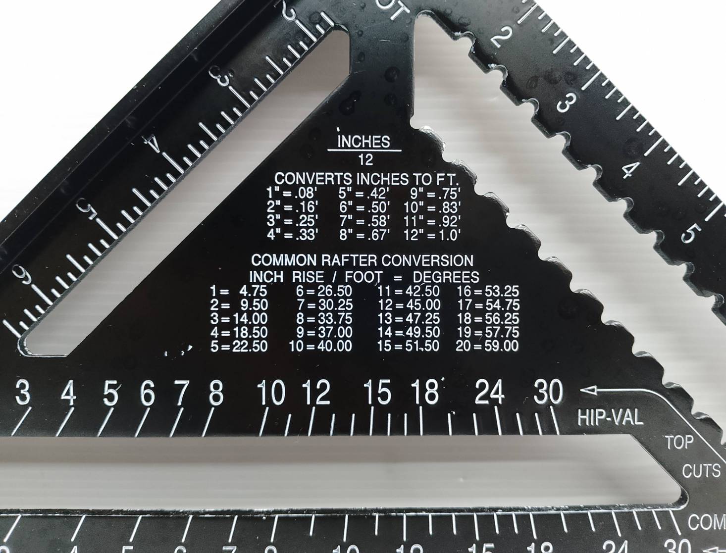 KONY ฉากวัดสามเหลี่ยม12นิ้ว KN-SC007-12