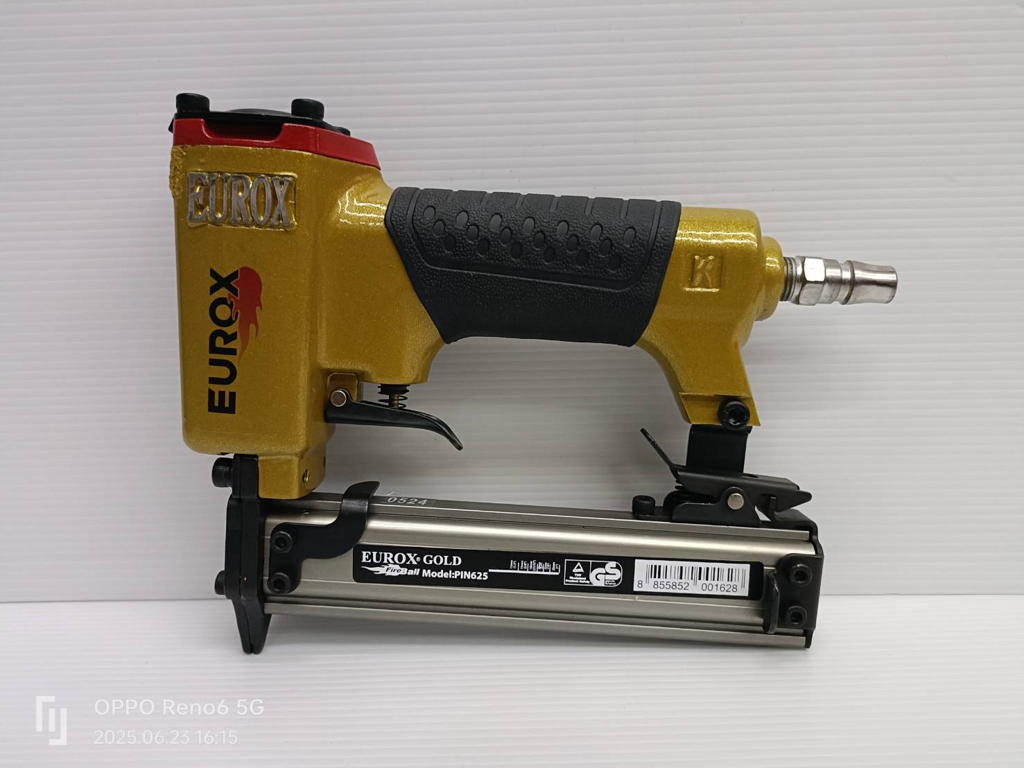 แม็กยิงตะปูลม หัวเข็ม P625 Eurox Gold