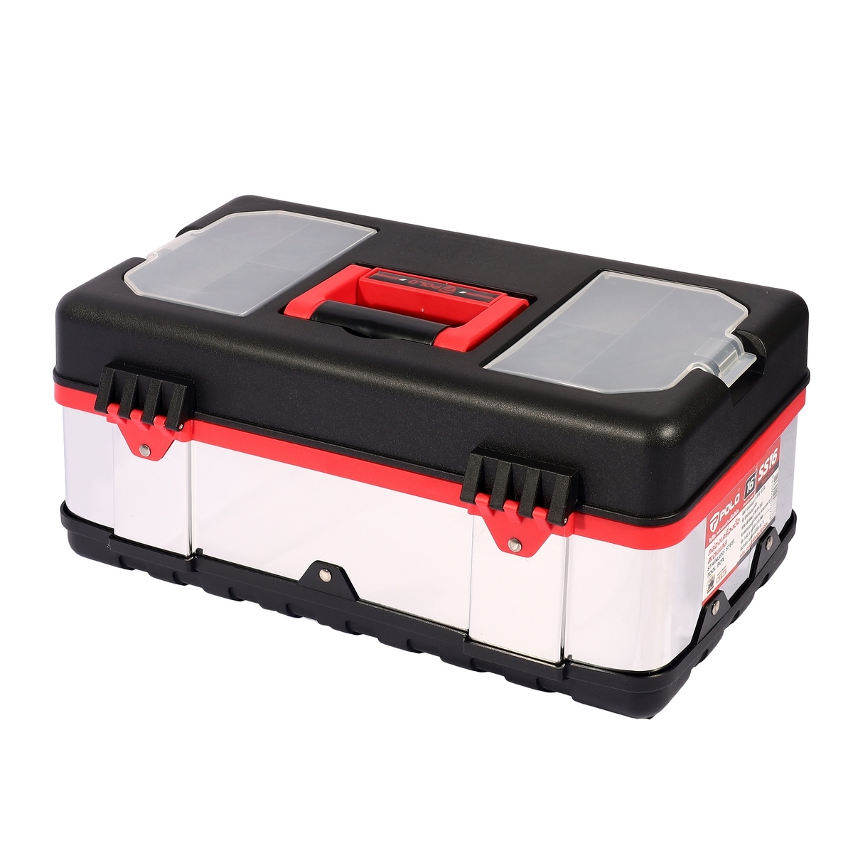 POLO กล่องเครื่องมือสเตนเลส 16 นิ้ว รุ่น SS16