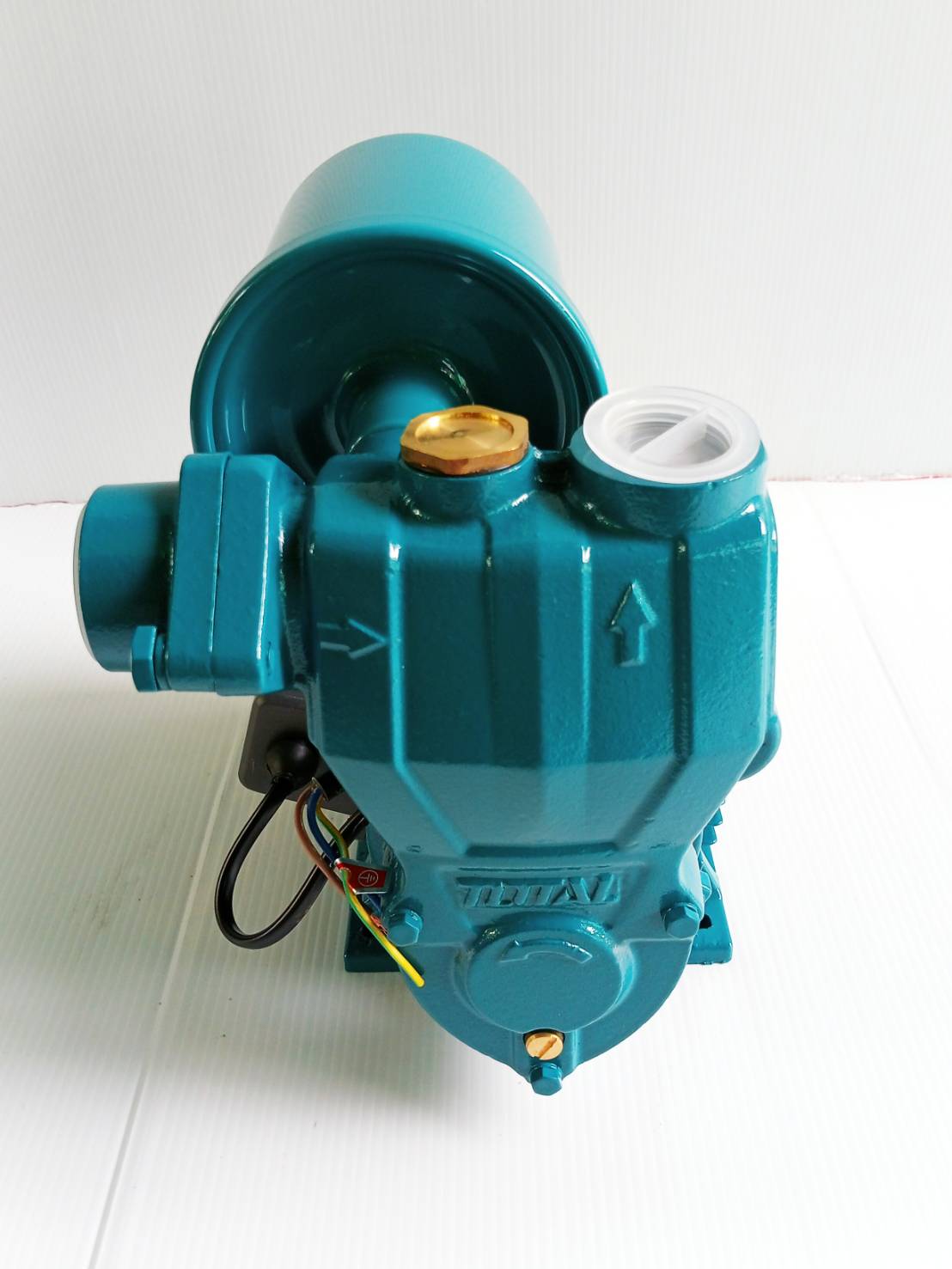 TOTAL ปั๊มน้ำอัตโนมัติ 370 วัตต์ ท่อ 1 นิ้ว 220 โวลท์ ชนิดล่อน้ำด้วยตัวเอง รุ่น TWP93706