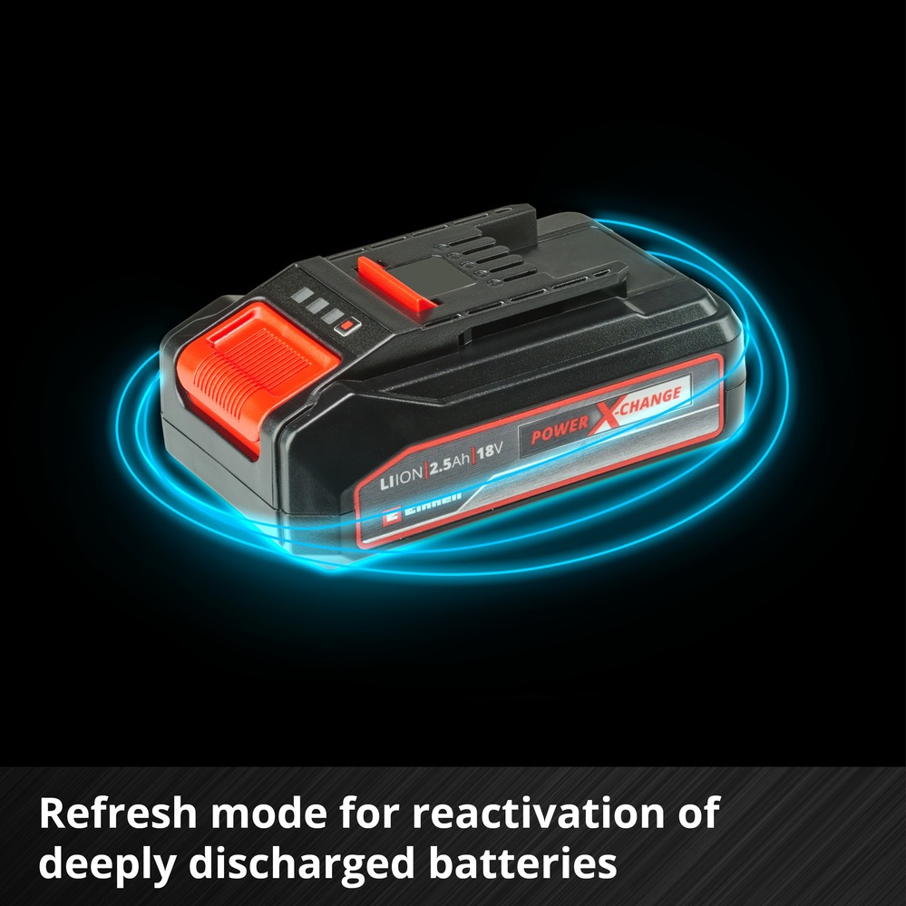 EINHELL ชุดแบตเตอรี่พร้อมเครื่องชาร์จ 5.2 Ah PXC Fastcharger Starter Kit (A4511621)