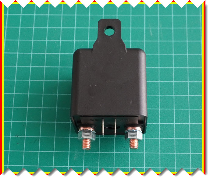 1x เพาเวอร์รีเลย์ Relay 12V หน้าคอนแทครองรับกระแส 200A