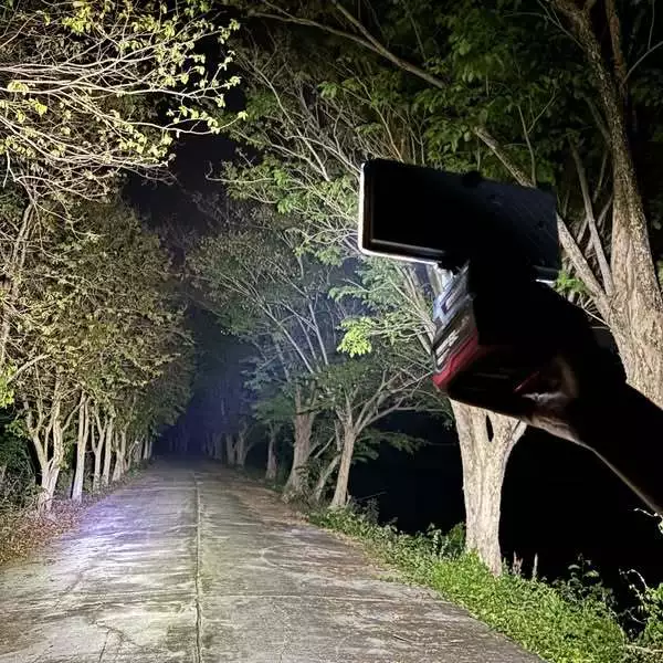 Masaru ไฟสปอร์ตไลท์ไร้สาย 8 นิ้ว 20V รุ่น SCLF-905 ปรับแสงได้ 2 ระดับ 90W สำหรับทำงานกลางคืน