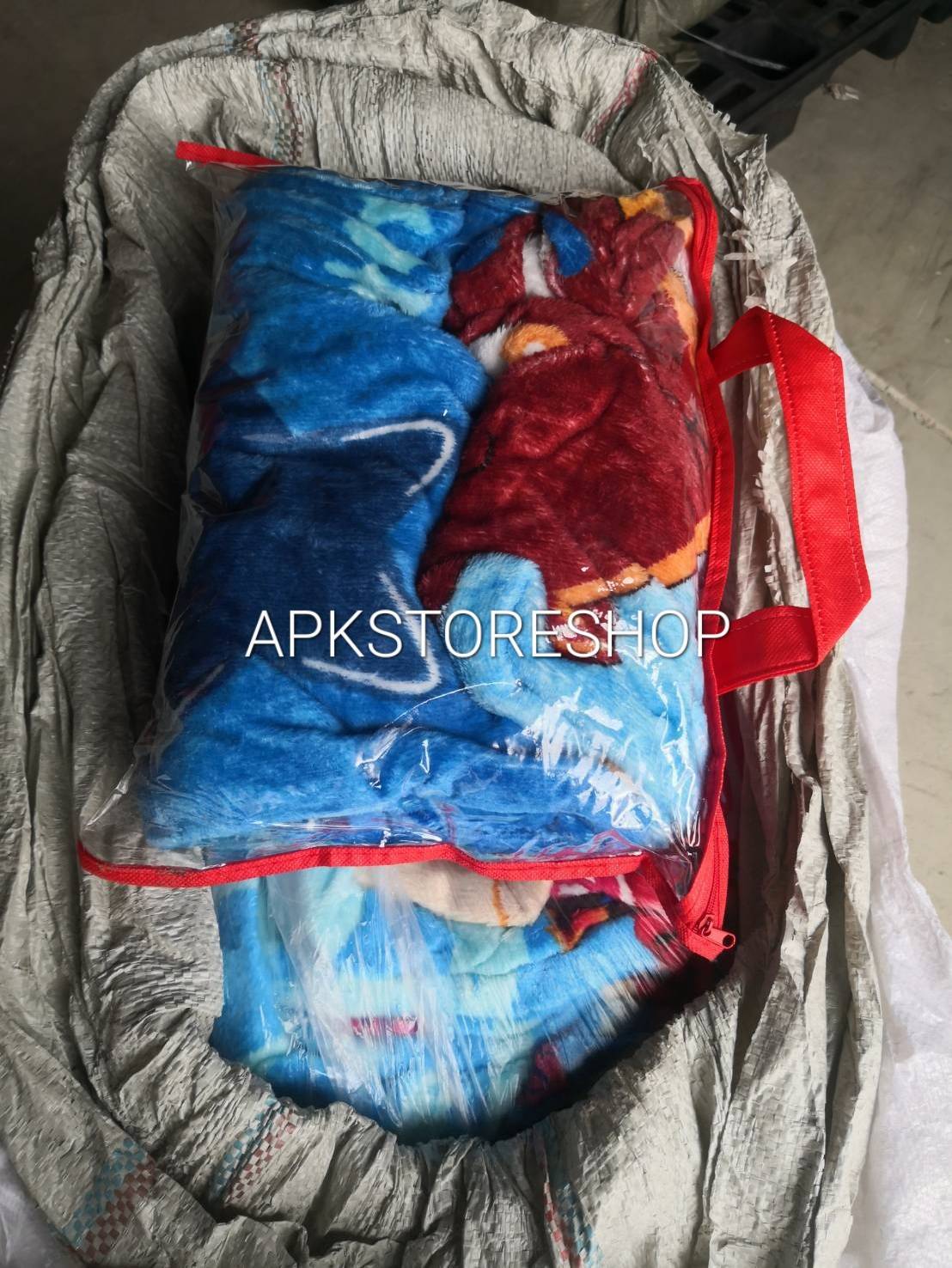 ขายส่ง ผ้าห่มนาโน แบบบาง #APK57-ลายการ์ตูน ส่ง 57 บาท