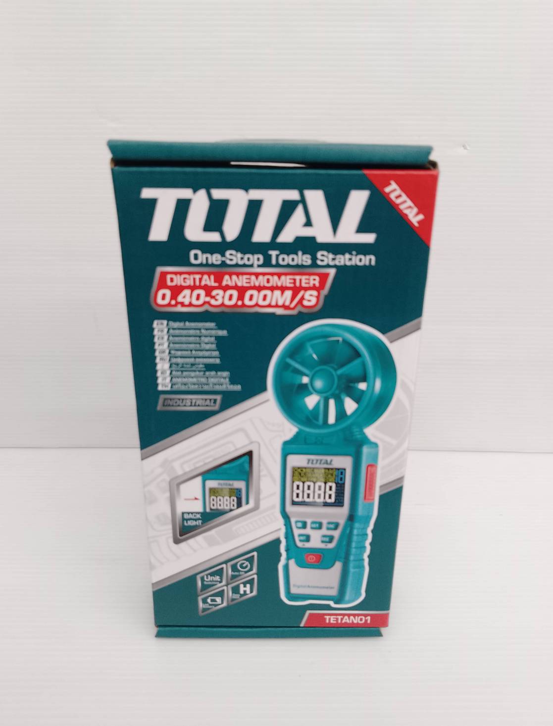 Total รุ่น TETAN01 เครื่องวัดความเร็วลมดิจิตอล Digital Anemometer